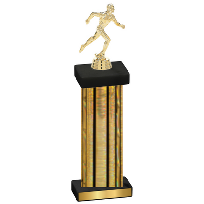 Single Gold Glacier Running Trophy