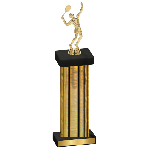 Single Gold Glacier Tennis Trophy