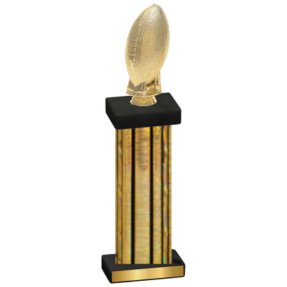 Single Gold Glacier Football Trophy