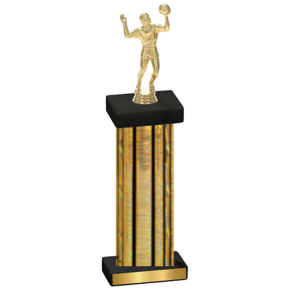 Single Gold Glacier Volleyball Trophy