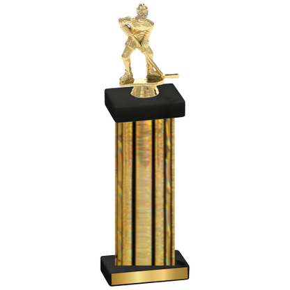 Single Gold Glacier Hockey Trophy