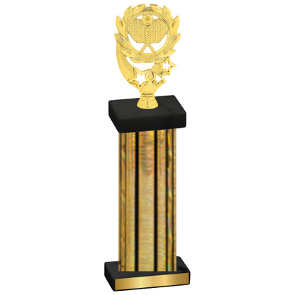 Single Gold Glacier Pickleball Trophy