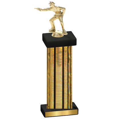 Single Gold Glacier Shooter Trophy