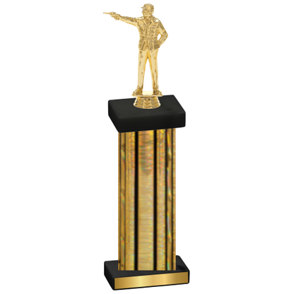 Single Gold Glacier Shooter Trophy