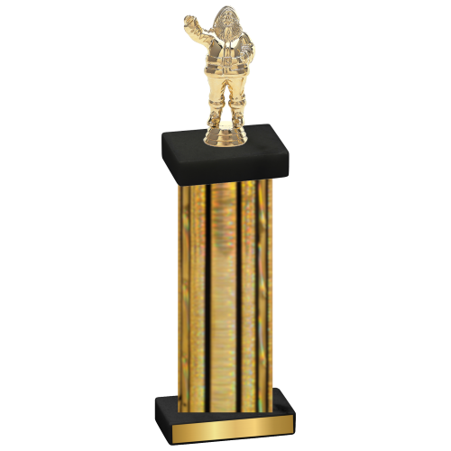 Single Gold Glacier Holiday Trophy