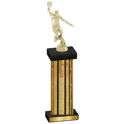 Single Gold Glacier Basketball Trophy