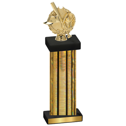 Single Gold Glacier Baseball Trophy