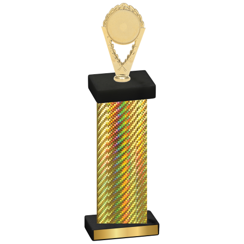 Single Gold Carbon Fiber Insert Trophy