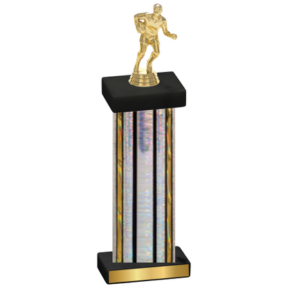 Single Silver Glacier Rugby Trophy