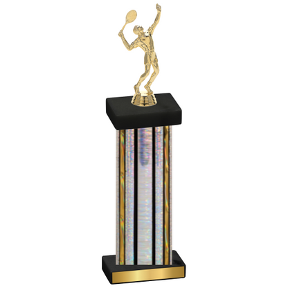 Single Silver Glacier Tennis Trophy