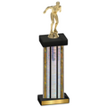 Single Silver Glacier Swimming Trophy