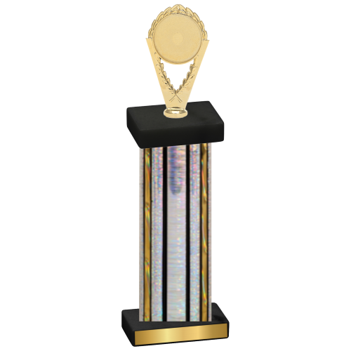 Single Silver Glacier Insert Trophy