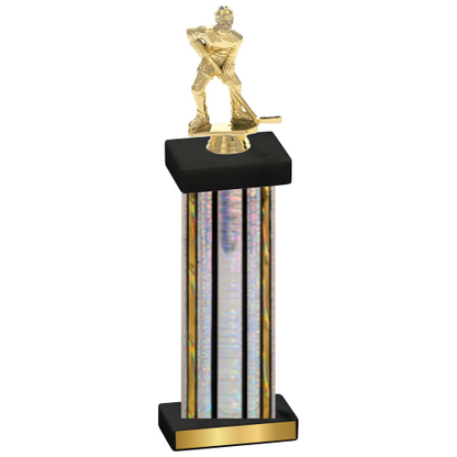 Single Silver Glacier Hockey Trophy