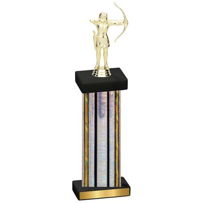 Single Silver Glacier Archery Trophy