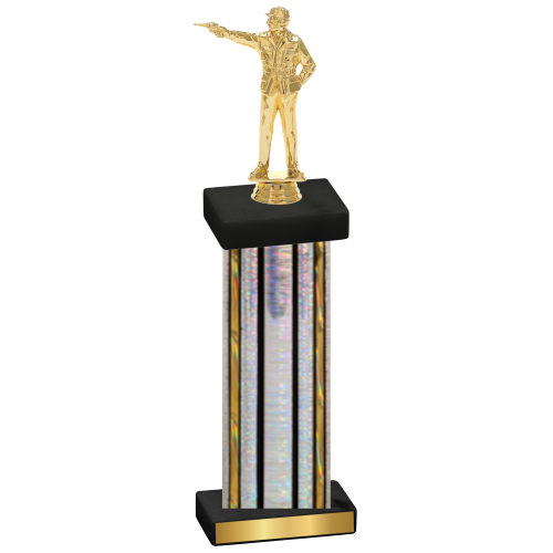 Single Silver Glacier Shooter Trophy