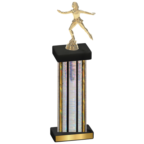 Single Silver Glacier Skater Trophy