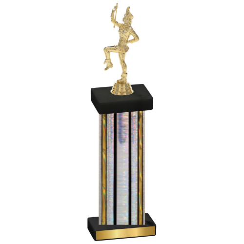 Single Silver Glacier Majorette Trophy