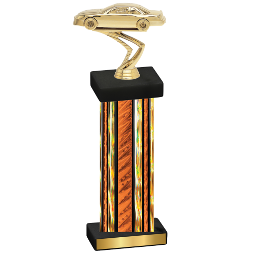 Single Orange Glacier Cars Trophy