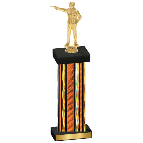 Single Orange Glacier Shooter Trophy