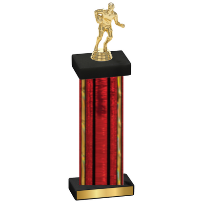 Single Red Glacier Rugby Trophy