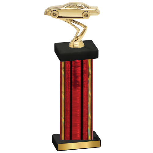 Single Red Glacier Cars Trophy