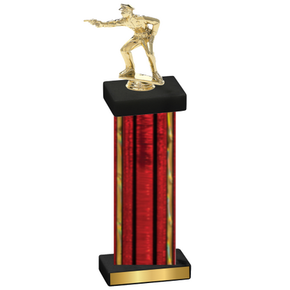 Single Red Glacier Shooter Trophy