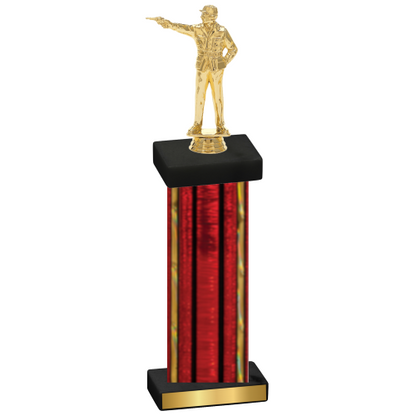 Single Red Glacier Shooter Trophy