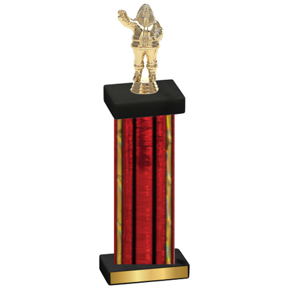 Single Red Glacier Holiday Trophy