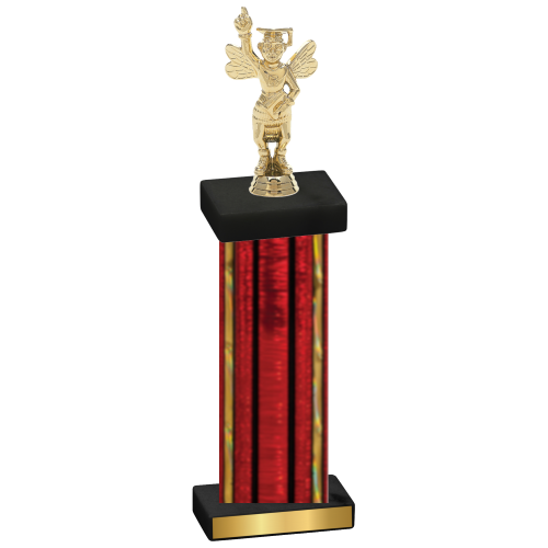 Single Red Glacier Academics Trophy