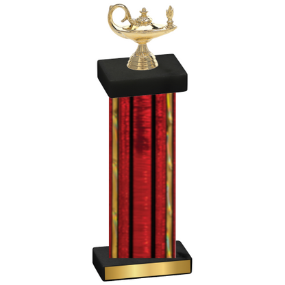 Single Red Glacier Academics Trophy