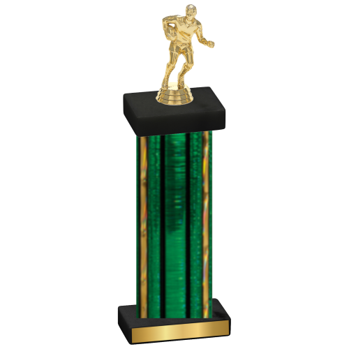 Single Green Glacier Rugby Trophy