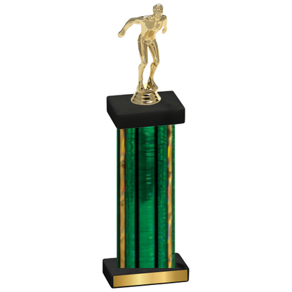 Single Green Glacier Swimming Trophy