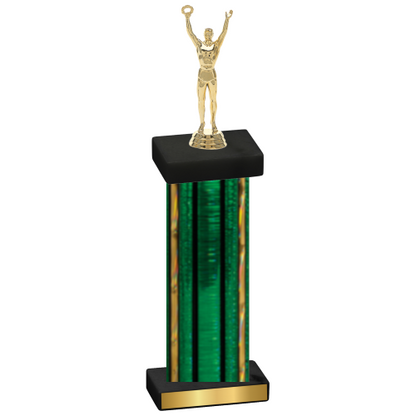 Single Green Glacier Victory Trophy