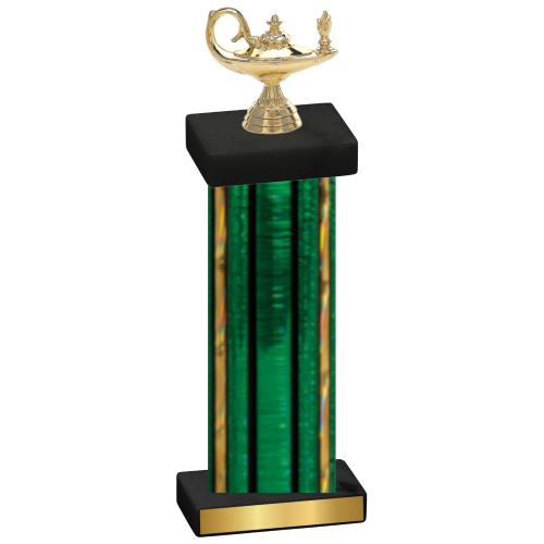 Single Green Glacier Academics Trophy