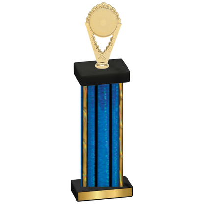 Single Blue Glacier Insert Trophy