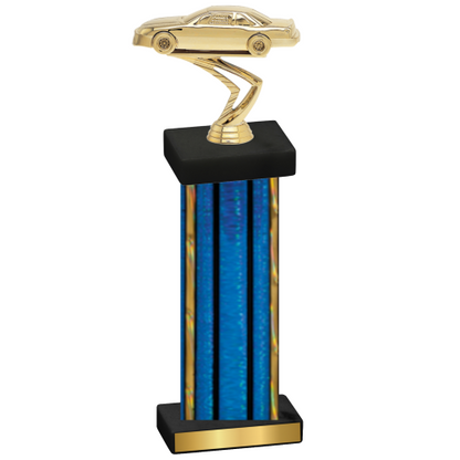 Single Blue Glacier Cars Trophy