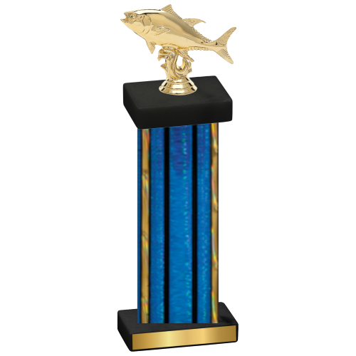 Single Blue Glacier Fishing Trophy