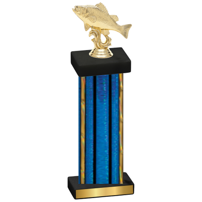 Single Blue Glacier Fishing Trophy