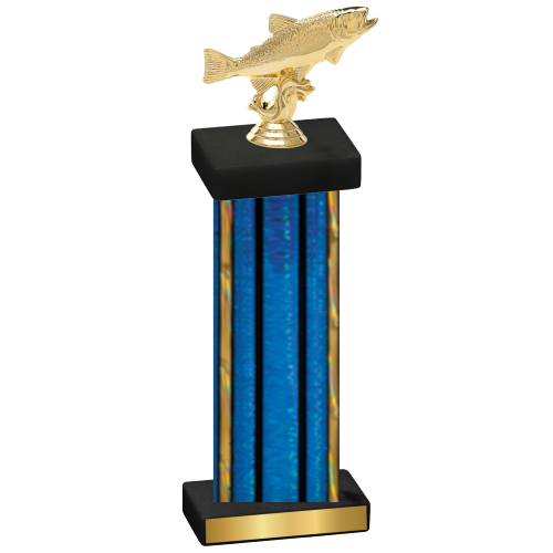 Single Blue Glacier Fishing Trophy