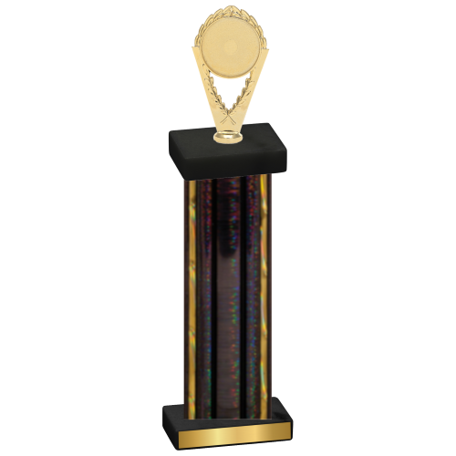 Single Black Glacier Insert Trophy