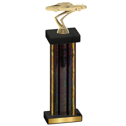 Single Black Glacier Cars Trophy