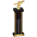 Single Black Glacier Fishing Trophy