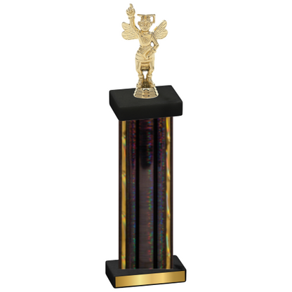 Single Black Glacier Academics Trophy