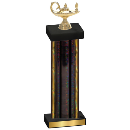 Single Black Glacier Academics Trophy