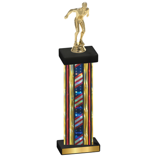 Single Flag USA Swimming Trophy