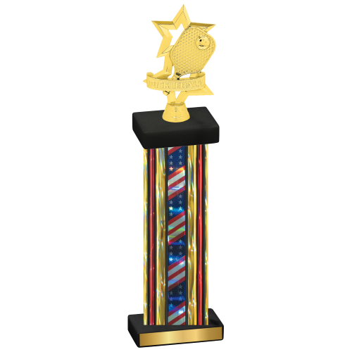 Single Flag USA Pickleball Trophy