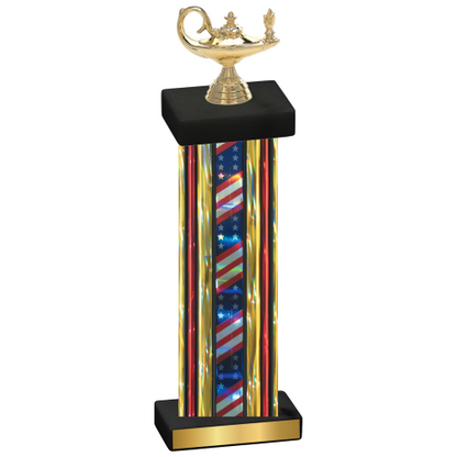 Single Flag USA Academics Trophy