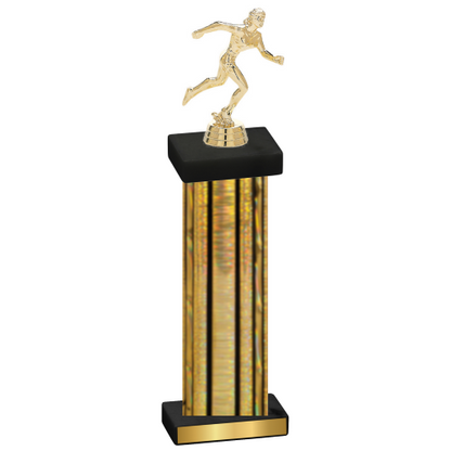 Single Gold Glacier Running Trophy