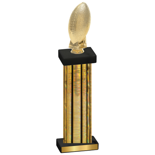 Single Gold Glacier Football Trophy