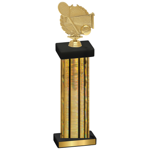 Single Gold Glacier Tennis Trophy